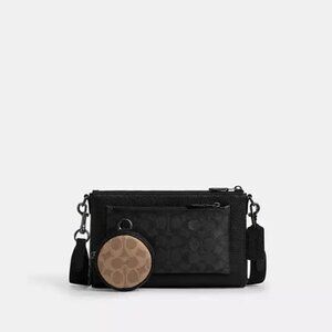 NWT Coach Holden Crossbody In Blocked Signature Canvas-cw372